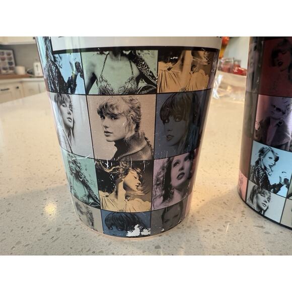 Taylor Swift Era’s Tour Cup Set F 2 One With Lid different sizes - Picture 4 of 12
